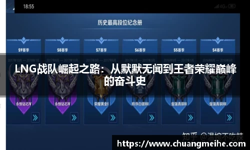 LNG战队崛起之路：从默默无闻到王者荣耀巅峰的奋斗史